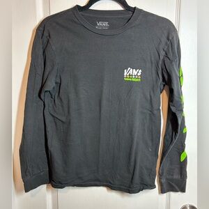 Vans Parks Project Charcoal Classic Fit Tee - Size L (12/14)